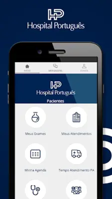 Hospital Português android App screenshot 2